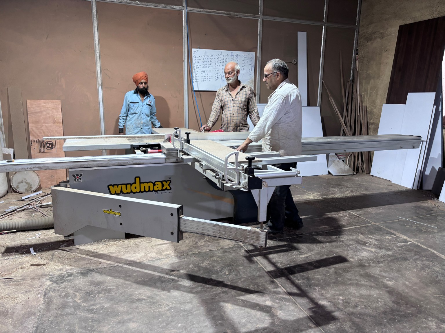 The Northern Furniture team at work in our Mohali workshop